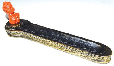 10" Orange Buddha Burner - Nakhti By Kali J.N.S