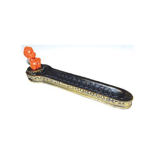 10" Orange Buddha Burner - Nakhti By Kali J.N.S