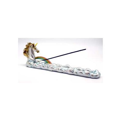10" Unicorn Incense Holder - Nakhti By Kali J.N.S
