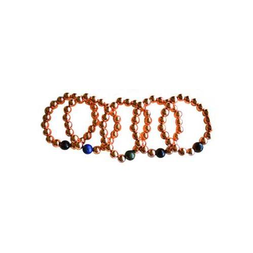 10mm Copper With Asst Stone Bracelet - Nakhti By Kali J.N.S