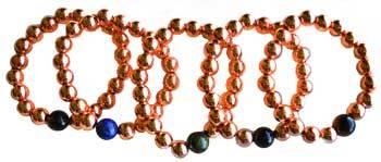 10mm Copper With Asst Stone Bracelet - Nakhti By Kali J.N.S
