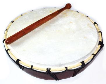 12" Cermonial Drum - Nakhti By Kali J.N.S