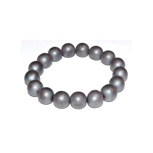 12mm Hematite, Matt Bracelet - Nakhti By Kali J.N.S