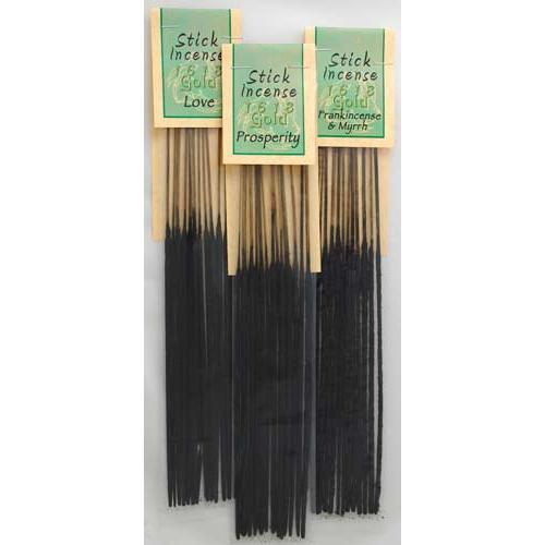 13 Pack Amber Stick Incense - Nakhti By Kali J.N.S