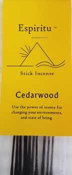 13 Pack Cedarwood Stick Incense - Nakhti By Kali J.N.S