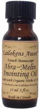 15ml Abra Melin (french) Lailokens Awen Oil - Nakhti By Kali J.N.S