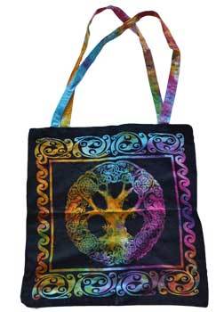 18" X 18" Mandala Tree Tote Bag - Nakhti By Kali J.N.S