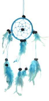 2 1-2" Turquoise Dream Catcher - Nakhti By Kali J.N.S