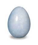 2" Angelite Egg - Nakhti By Kali J.N.S