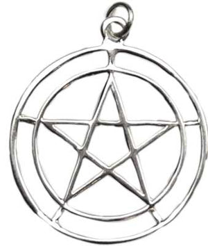 2-circle Pentagram Sterling - Nakhti By Kali J.N.S