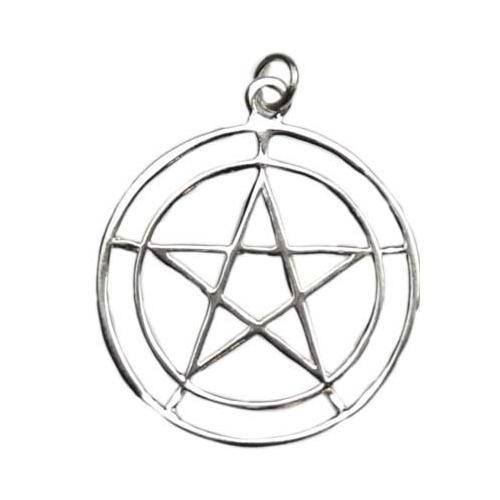2-circle Pentagram Sterling - Nakhti By Kali J.N.S