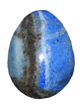 2" Lapis Egg - Nakhti By Kali J.N.S