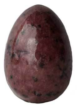 2" Rhodonite Egg - Nakhti By Kali J.N.S