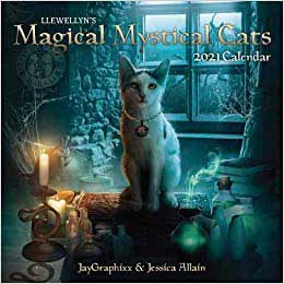 2021 Magical Mystical Cats Calendar By Llewellyn - Nakhti By Kali J.N.S