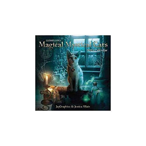 2021 Magical Mystical Cats Calendar By Llewellyn - Nakhti By Kali J.N.S