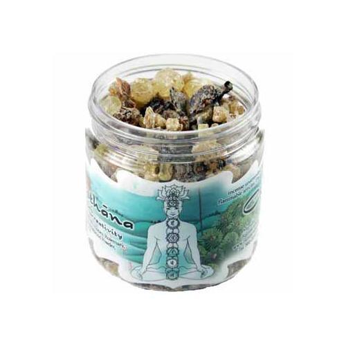 2.4oz Jar Svadhisthana Chakra Resin Incense - Nakhti By Kali J.N.S