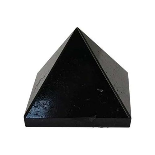 25-30mm Black Tourmaline Pyramid - Nakhti By Kali J.N.S