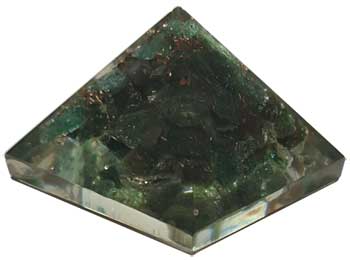 25-30mm Orgone Green Aventurine Pyramid - Nakhti By Kali J.N.S
