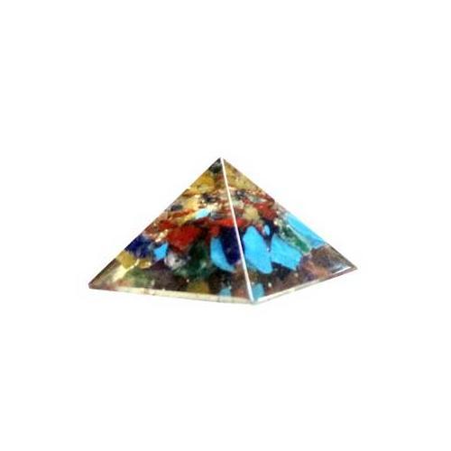 25-30mm Orgone Mixed Stone Pyramid - Nakhti By Kali J.N.S