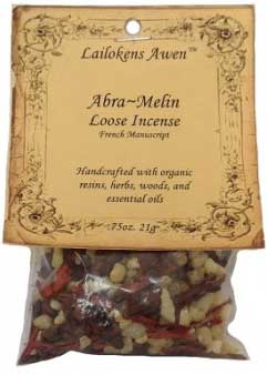 28g Abra Melin (french) Lailokens Awen Incense - Nakhti By Kali J.N.S