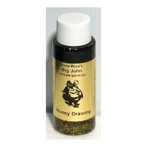 2oz Money Drawing Bath Oil With Gold - Nakhti By Kali J.N.S