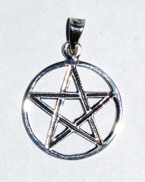 3-4" Pentagram Sterling - Nakhti By Kali J.N.S
