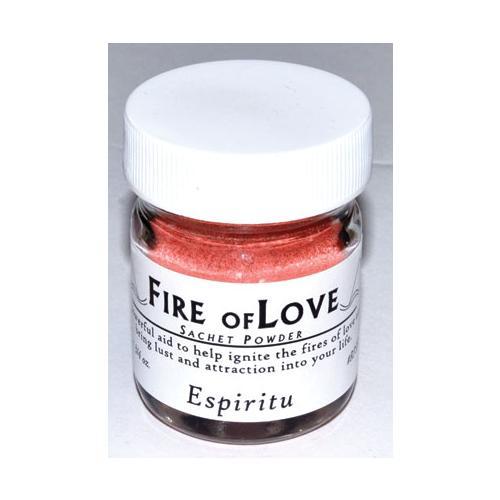 3-4oz Fire Of Love Sachet Powder - Nakhti By Kali J.N.S