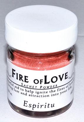 3-4oz Fire Of Love Sachet Powder - Nakhti By Kali J.N.S