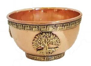 3" Tree Of Life Offering Bowl - Nakhti By Kali J.N.S