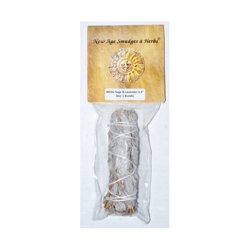 3" White Sage & Lavender Smudge Stick - Nakhti By Kali J.N.S