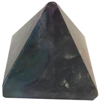 30-35mm Fluorite, Rainbow Pyramid - Nakhti By Kali J.N.S