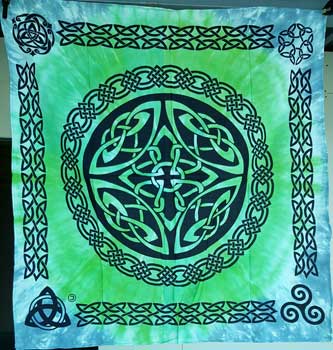 36" X 36" Shield Knot Altar Cloth - Nakhti By Kali J.N.S