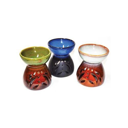 4 1-2" Flower Oil Diffuser (set Of 3) - Nakhti By Kali J.N.S