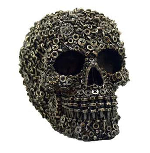 4 1-2" Steampunk Skull - Nakhti By Kali J.N.S