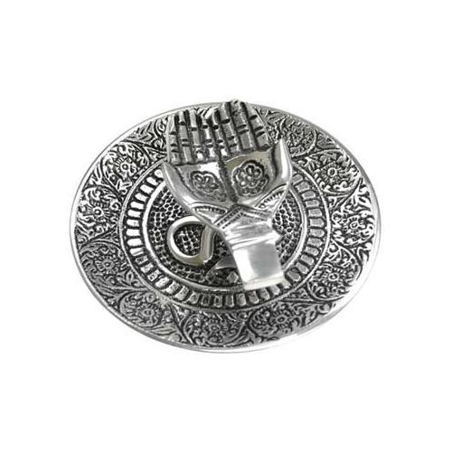 4 1-2" Tibetian Offering Hand Ash Catcher - Nakhti By Kali J.N.S