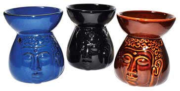 4 1-4" Buddha Oil Diffuser (set Of 3) - Nakhti By Kali J.N.S