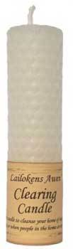 4 1-4" Clearing Lailokens Awen Candle - Nakhti By Kali J.N.S