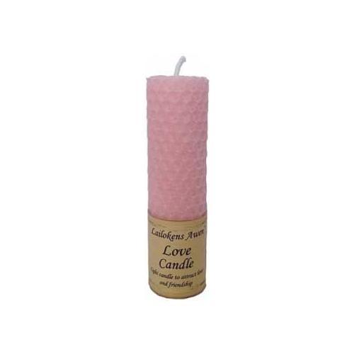 4 1-4" Love Lailokens Awen Candle - Nakhti By Kali J.N.S