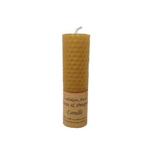4 1-4" Success & Prosperity Lailokens Awen Candle - Nakhti By Kali J.N.S