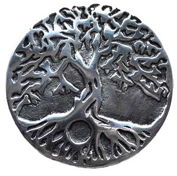 4 3-4" Tree Of Life Ash Catcher - Nakhti By Kali J.N.S