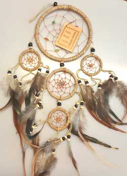 4-5" Natural Dream Catcher - Nakhti By Kali J.N.S