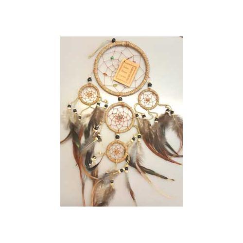 4-5" Natural Dream Catcher - Nakhti By Kali J.N.S