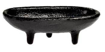 4" Iron Smudge- Incense Burner - Nakhti By Kali J.N.S