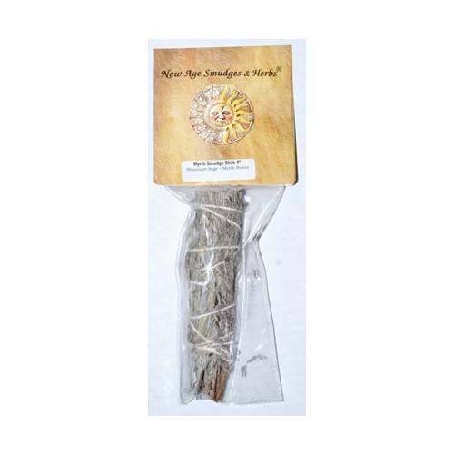 4" Sage & Myrrh Smudge Stick - Nakhti By Kali J.N.S