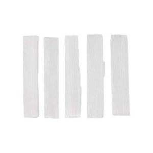 4" Selenite Mini Sticks 5 Pk - Nakhti By Kali J.N.S