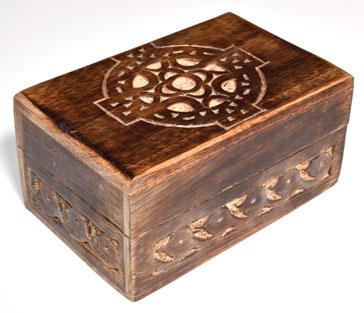 4" X 6" Celtic Cross Box - Nakhti By Kali J.N.S
