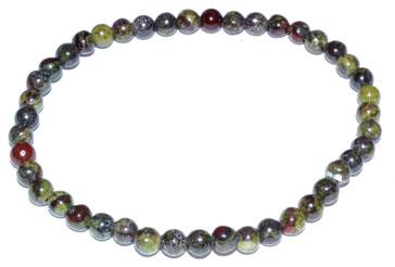 4mm Dragon's Blood Stretch Bracelet - Nakhti By Kali J.N.S