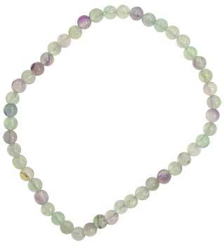 4mm Fluorite Stretch Bracelet - Nakhti By Kali J.N.S