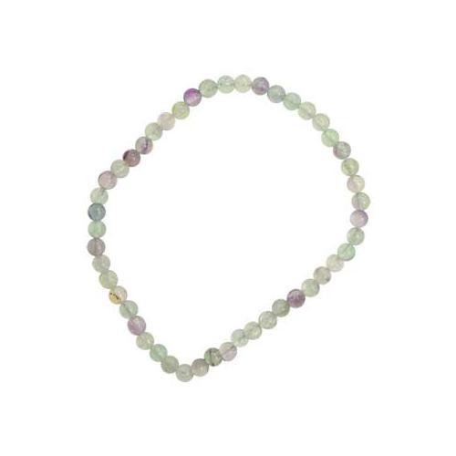 4mm Fluorite Stretch Bracelet - Nakhti By Kali J.N.S