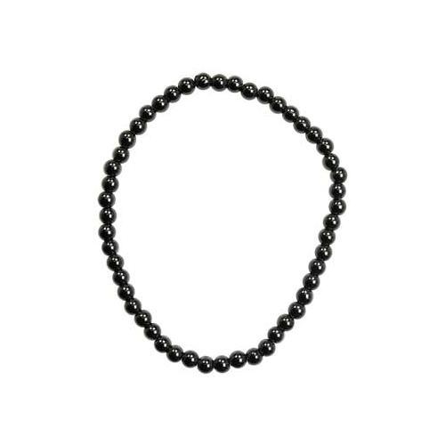 4mm Hematite Stretch Bracelet - Nakhti By Kali J.N.S